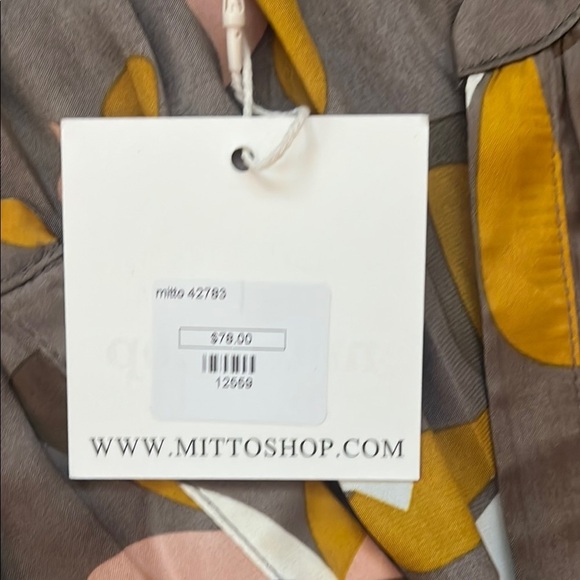 Mittoshop Floral Ruffle Sleeve Dress Small NWT - Picture 7 of 10